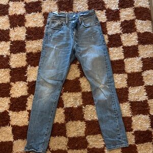 Levi's Women's Skinny Jeans in Faded Blue